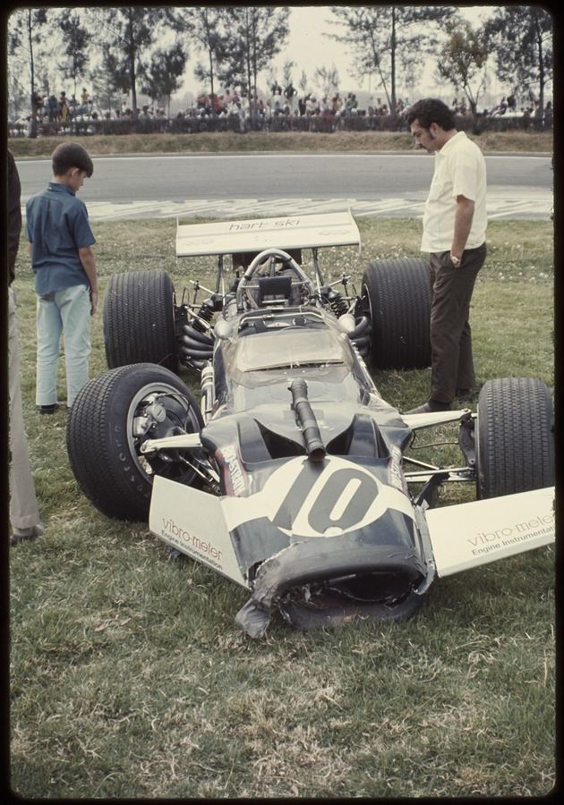 Rob Walker/Jack Durlacher Racing, Lotus 49B-Ford (Firestone) 1969 Gran Premio de Mexico