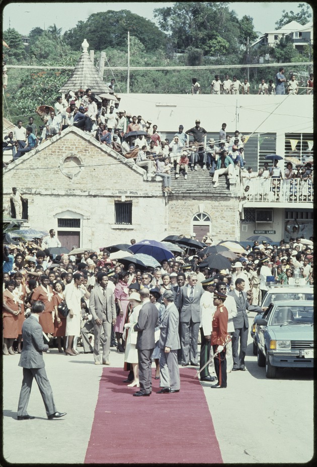 Queen Elizabeth and Prince Philip visit to Montego Bay