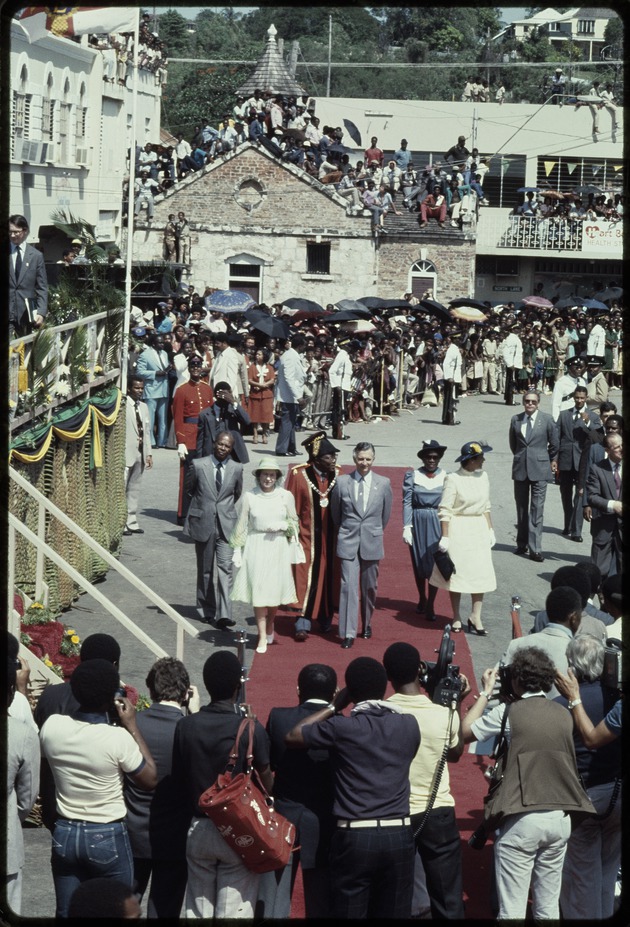 Queen Elizabeth and Prince Philip visit to Montego Bay