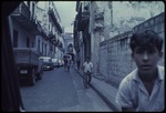 A street scene in Cuba