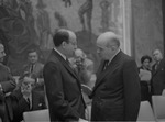 [1960/1965] Cuban Foreign Minister, Raúl Roa García and Costa Rica delegate at United Nations Security Council meeting