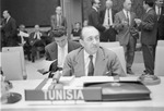 Delegate from Tunisia at United Nations