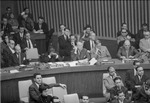 [1960-04-18] United States ambassador, Adlai Stevenson II, Upper Volta delegate, United Kingdom delegate at United Nations Security Council meeting