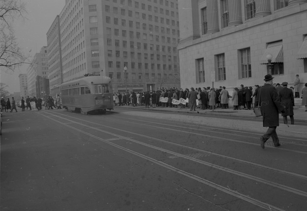 Protestors in Washington, D.C.