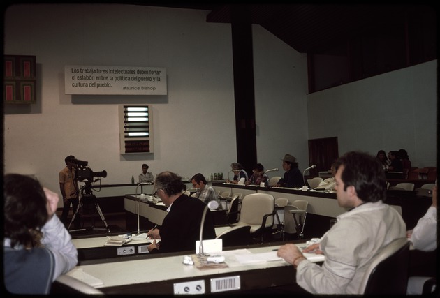 Meeting, Casa de Las Americas, La Habana