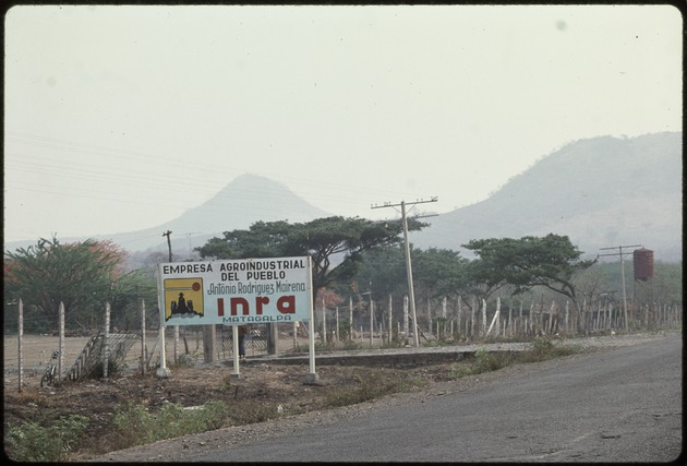 INRA billboard, Matagalpa, Nicaragua