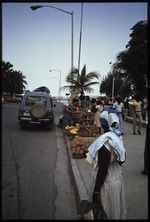 Street vendor selling fruits