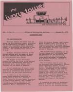 The Ivory Tower, Vol. 1, No. 11