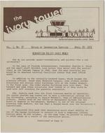 The Ivory Tower, Vol. 1, No. 27