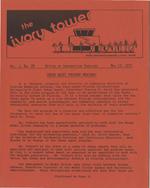 The Ivory Tower, Vol. 1, No. 29