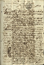 Certificado de bautismo para Julián Peláez del Pozo 1849