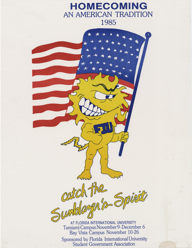 Homecoming Catch the Sunblazer's Spirit 1985