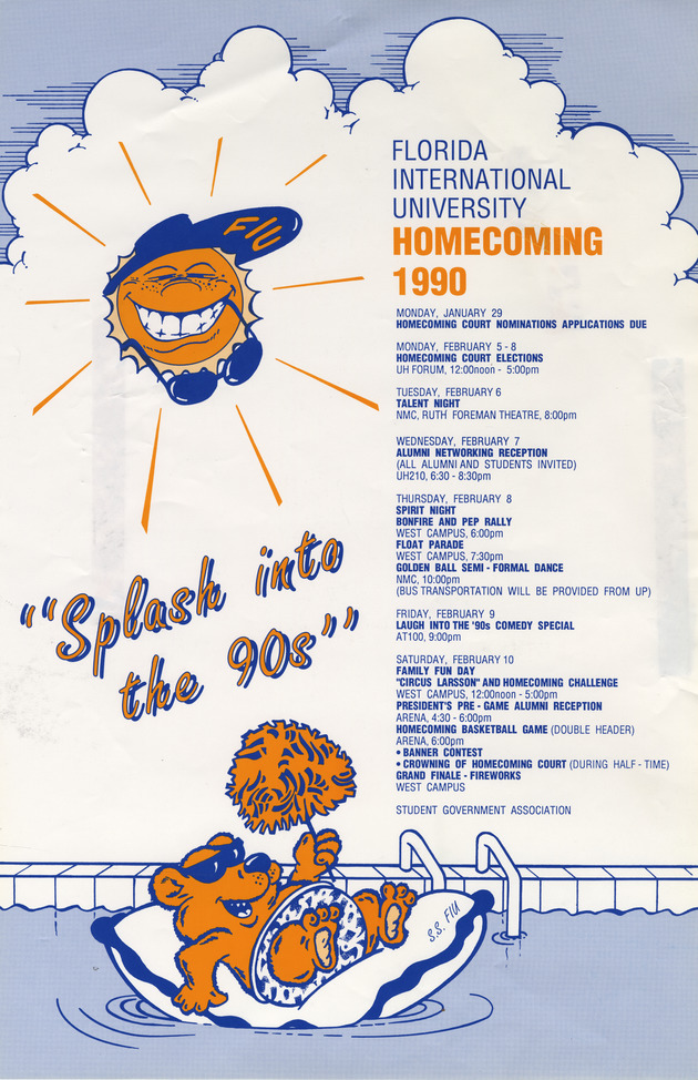Homecoming Splash into the 90's 1990