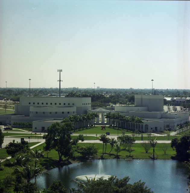 Wertheim Performing Arts Center Aerial Looking South