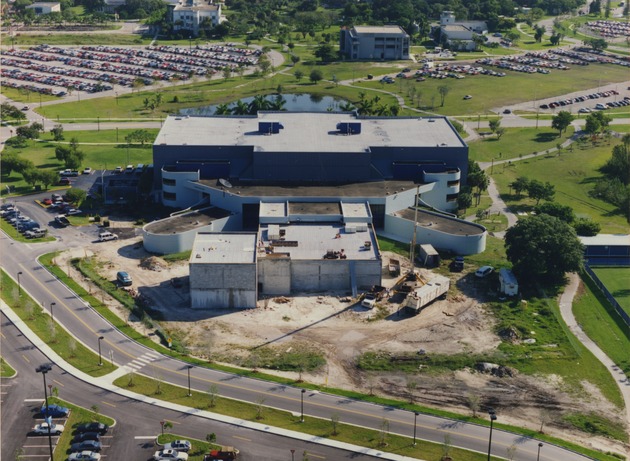 Golden Panther Arena aerial view