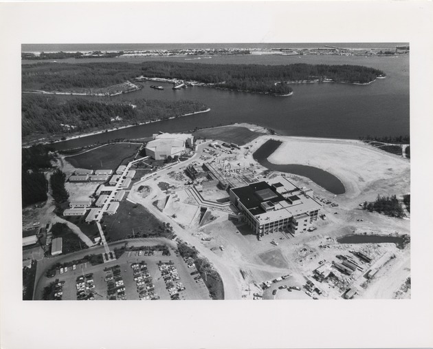 North Campus Aerial Looking East