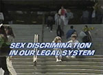 Sex discrimination In our legal system