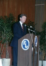 [1973-01-23] US Senator Gary Hart on stage at Florida International University 5