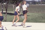 Florida International University students playing raquetball