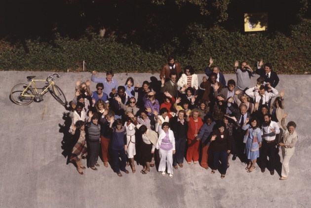 Faculty and staff in 1981