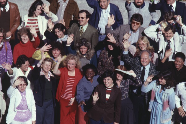 Faculty and staff in 1981