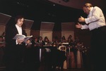 [1975/1980] Chorale concert with conductor Clair McElfresh
