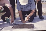 [1971-01-25] Laying the original cornerstone, Florida International University groundbreaking