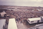 [1971-01-25] Aerial view of the groundbreaking ceremony Florida International University