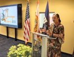 Kimberly Green remarks at the Orange Blossom Reception