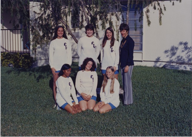 Florida International University women's volleyball team 1970's - 1973_74Volleyball_0001