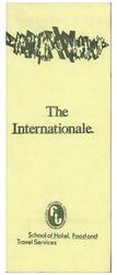 [1972-12] The Internationale, School of Hotel, Food and Travel Services, December 1972