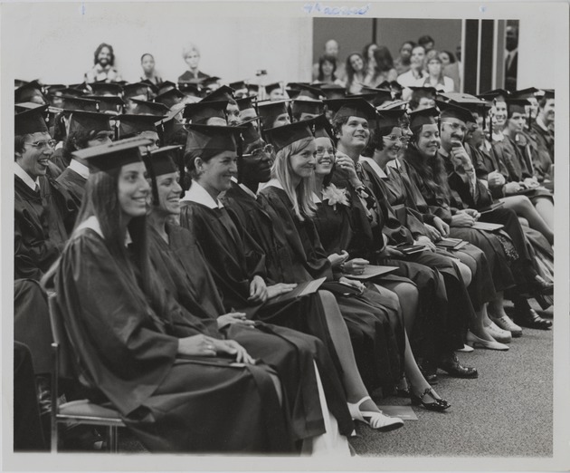 1973 Florida International University Commencement graduates - Recto