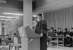 William Travers Jerome Ill Vice President for Academic Affairs presiding 1973 Spring Florida International University Commencement