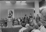 Conferring of diplomas to graduates 1973 Spring Florida International University Commencement
