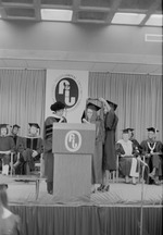 Conferring of Honorary Degree to Sally Jane Priesand 1973 Spring Florida International University Commencement