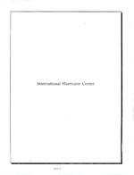 1998-2000 Planning Guidelines - International Hurricane Center<br />( 3 volumes )