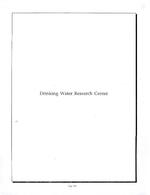 1998-2000 Planning Guidelines - Drinking Water Research Center