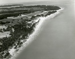 Aerial view of beach area