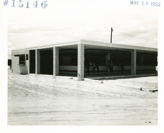 Concession stand circa 1952 - Recto