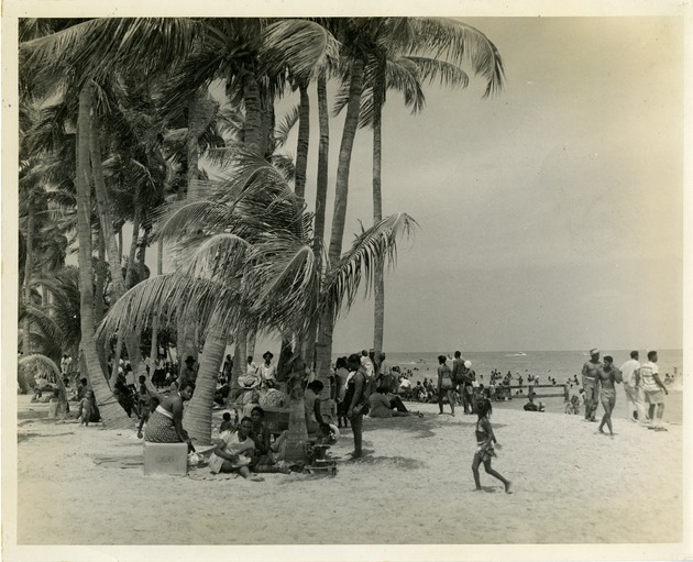 Beachgoers - Recto