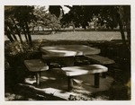 Square picnic table