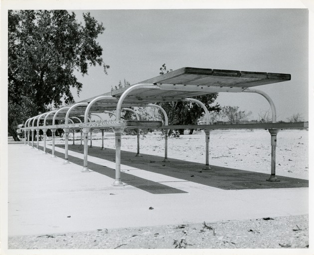 Long picnic table