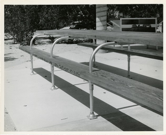 Part of picnic table