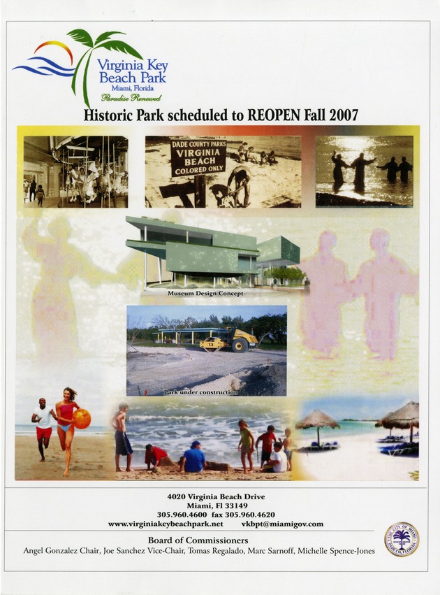 Park reopening flyer - Recto