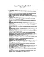Timeline of Virginia Key