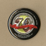 70th Anniversary Button