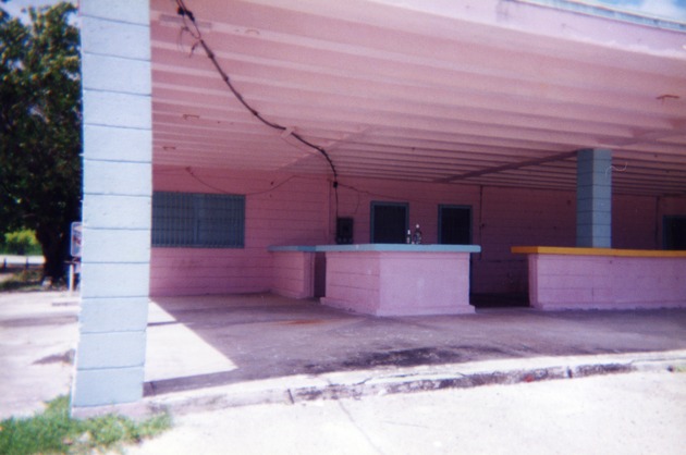 View of concession stand pre-renovation