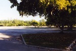 View of paved parking lot