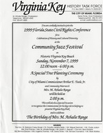 Community Jazz Festival alternate flyer
