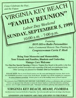 Family Reunion flyer